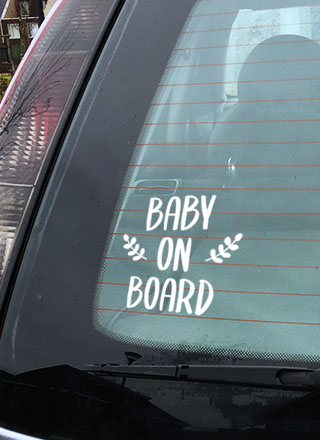 Baby On Board Autosticker