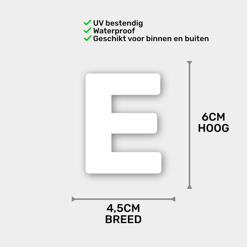 Lettersticker E